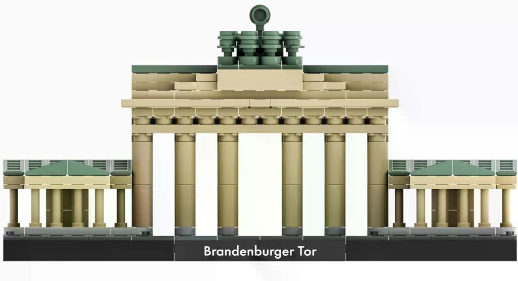 BRYX Brandenburger Tor groß Klemmbausteine bei Amazon bestellen