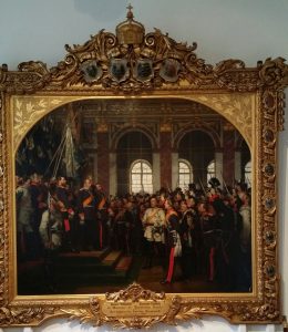 Wilhelm I. wird in Versailles zum Kaiser gekrönt
